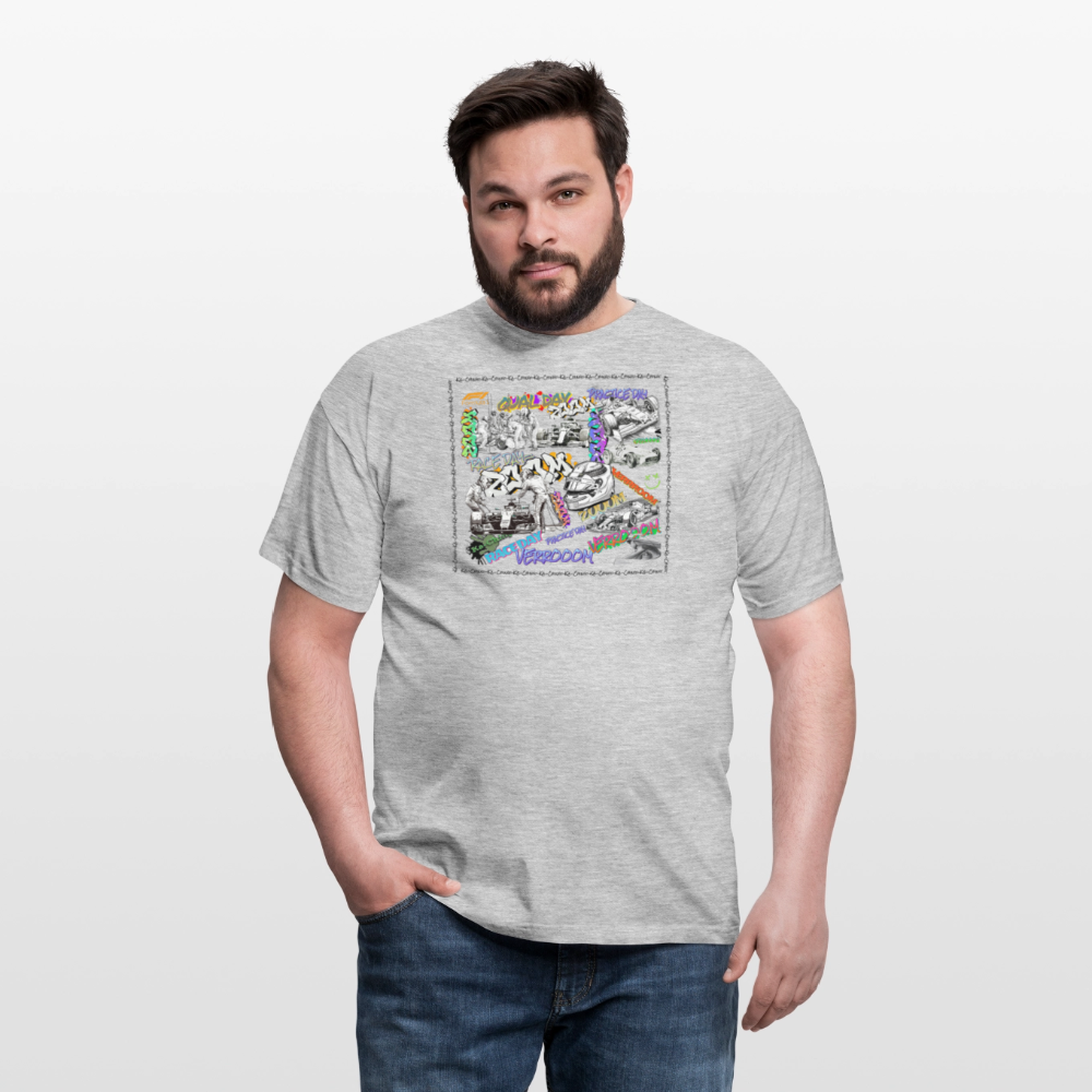 Unisex T-Shirt F1 Graffiti - heather grey