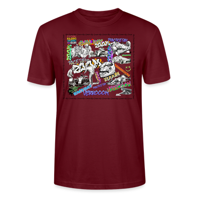 Ka-Ching Motorsports Graffiti T-Shirt - burgundy