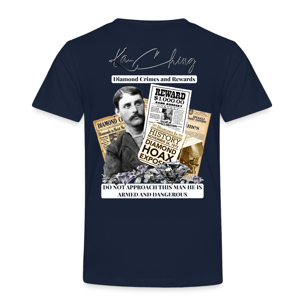 Diamond Range Diamond Hoax Tee limited edition - navy