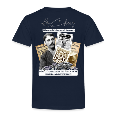 Diamond Range Diamond Hoax Tee limited edition - navy
