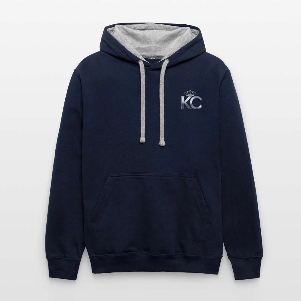 Silver Range City Bonds Robɓery 1990 Hoodie limited edition - navy/heather grey