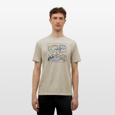 Unisex T-Shirt F1 Graffiti - sand beige