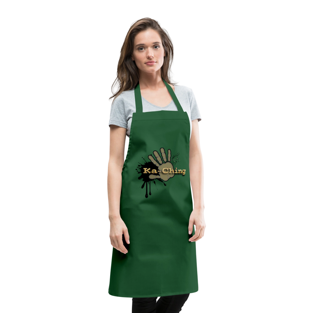 Cooking Apron gold - green