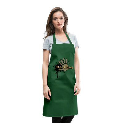 Cooking Apron gold - green