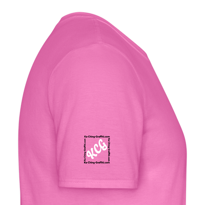Unisex T-Shirt F1 Graffiti - pink