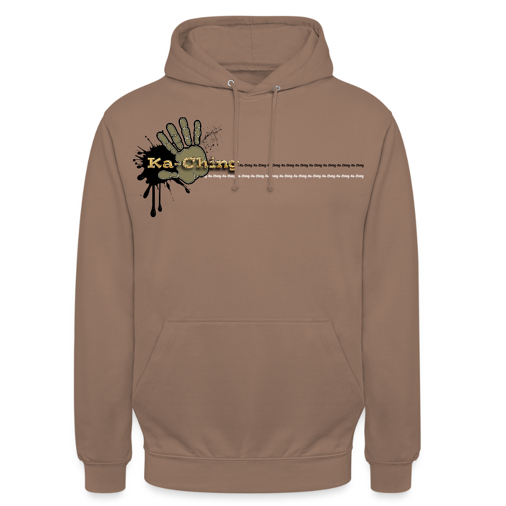 Unisex Hoodie Ching Gold logo - mocha