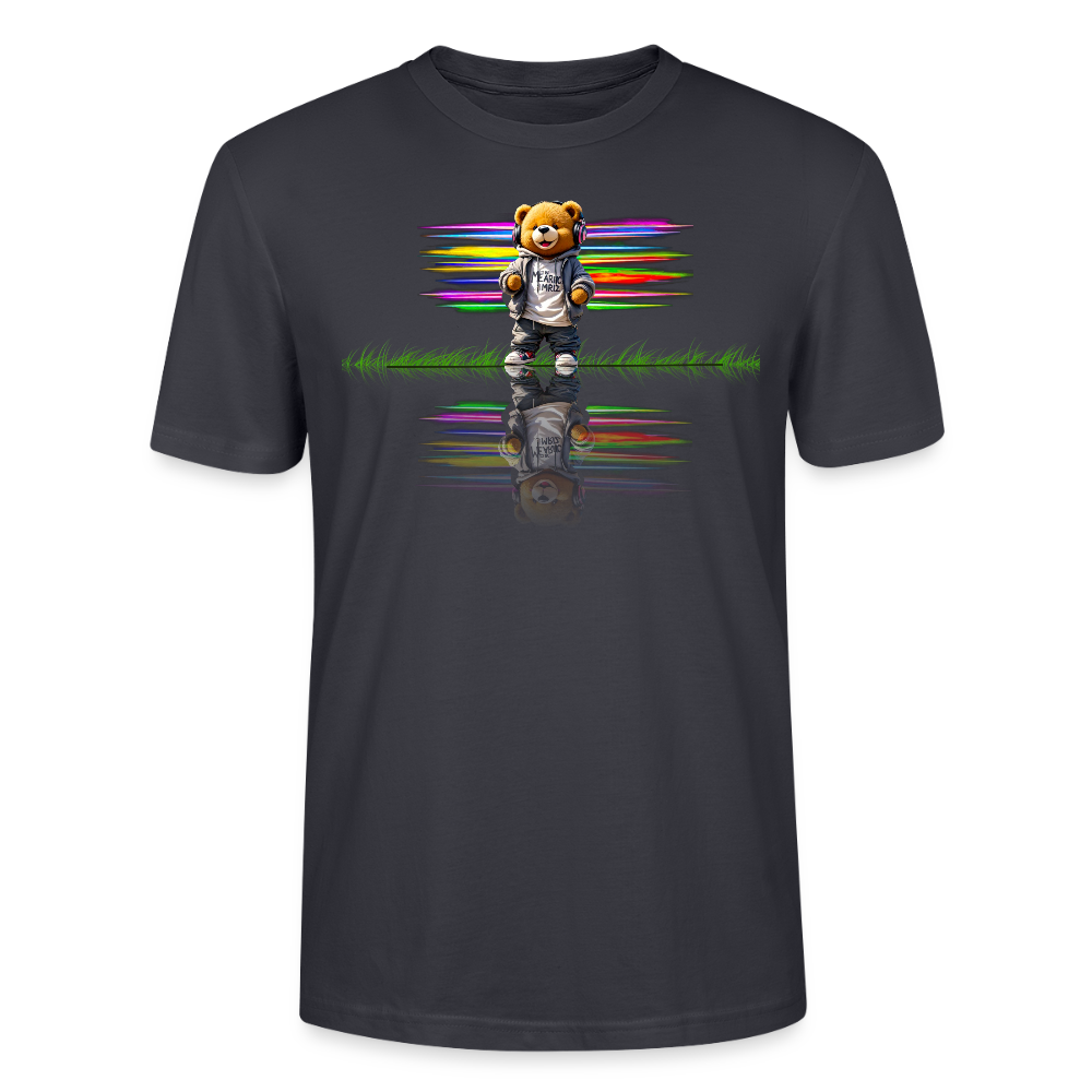 Neon 1Teds Tee - India Ink Grey