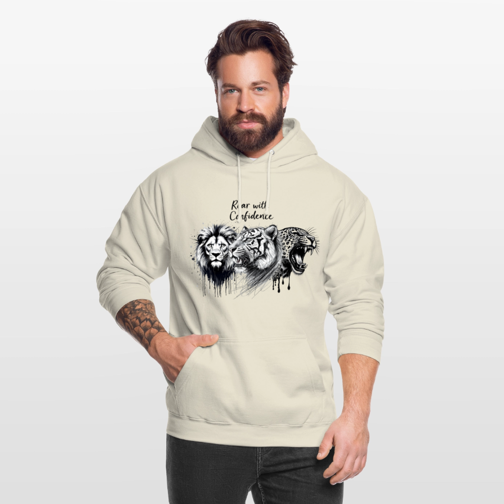 Ka-Ching Raw with confidence Unisex Hoodie - vanilla