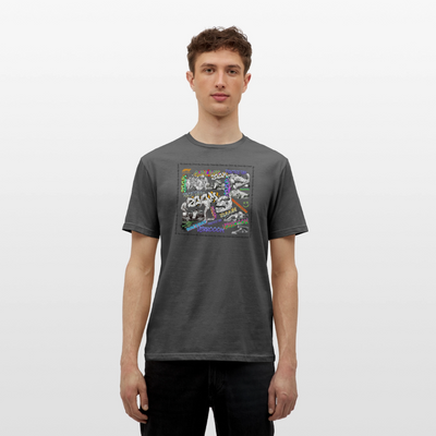 Unisex T-Shirt F1 Graffiti - charcoal grey