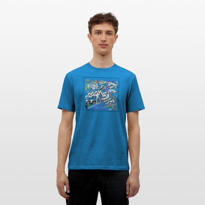 Unisex T-Shirt F1 Graffiti - royal blue