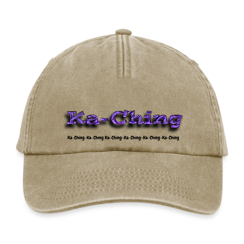 CAP Ching Purple Logo CH-PU-H-06 - vintage beige