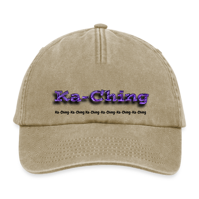 CAP Ching Purple Logo CH-PU-H-06 - vintage beige