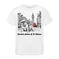 Sherlock & Watson Kids' T-Shirt - white