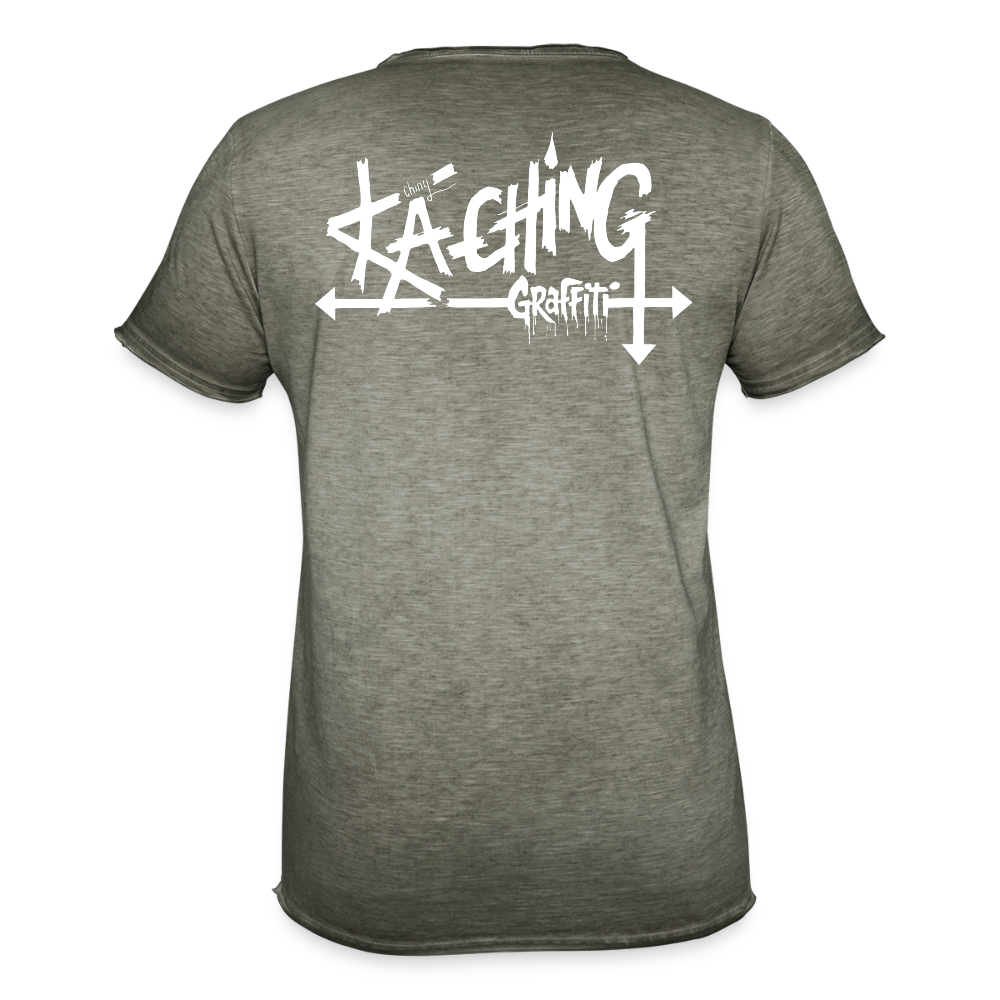 Minimal Range Unisex Tee limited Ka-Ching design1 - vintage khaki