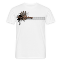 Unisex T-Shirt Ching Bronze Logo CHBZ-T-04w - white