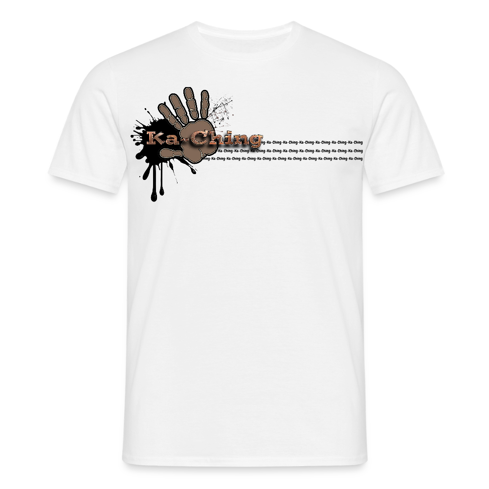Unisex T-Shirt Ching Bronze Logo CHBZ-T-04w - white