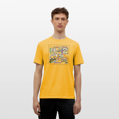 Unisex T-Shirt F1 Graffiti - yellow