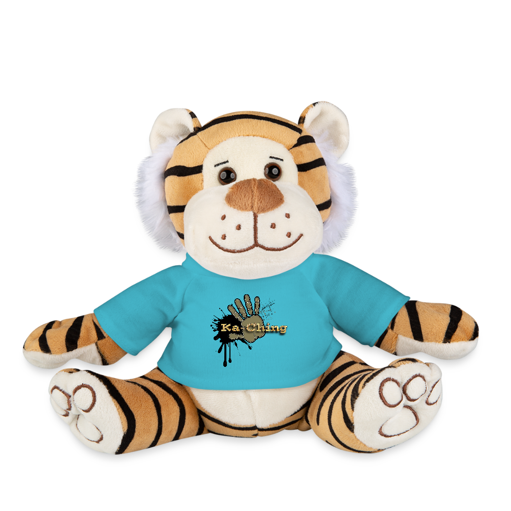 Ka-Ching  gold Tiger - atoll blue