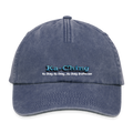 Ka-Ching Cap blue Logo - vintage denim