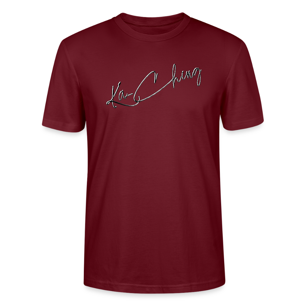 Ka-Ching Tee - burgundy