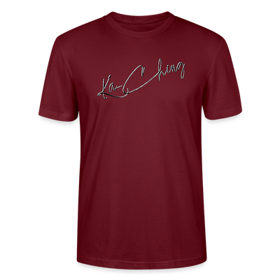 Ka-Ching Tee - burgundy