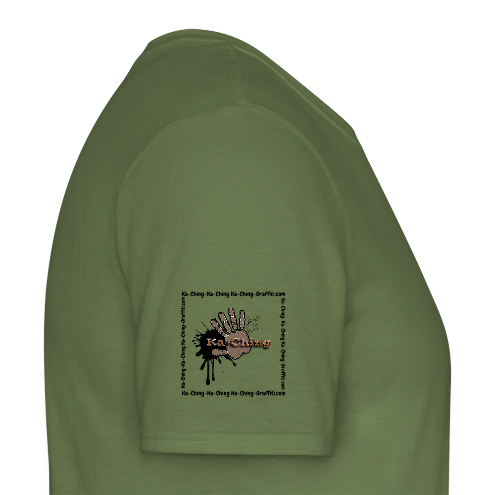 Unisex T-Shirt Ching Bronze Logo CHBZ-T-04c - military green