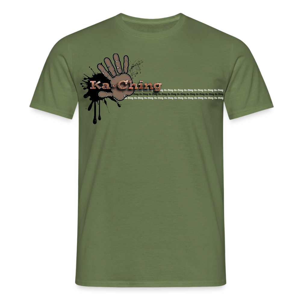 Unisex T-Shirt Ching Bronze Logo CHBZ-T-04c - military green