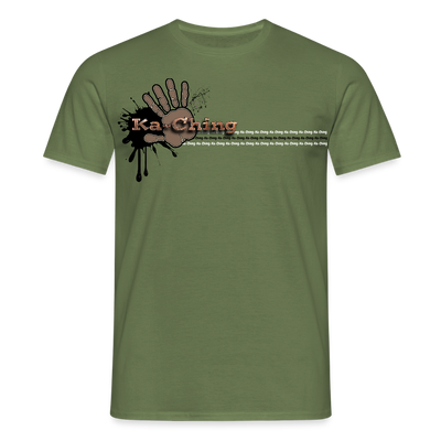 Unisex T-Shirt Ching Bronze Logo CHBZ-T-04c - military green