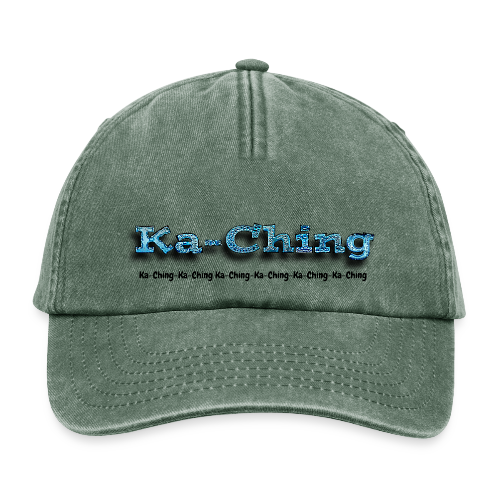 CAP Ching Blue Logo CH-BL-H-05 - vintage bottle green 