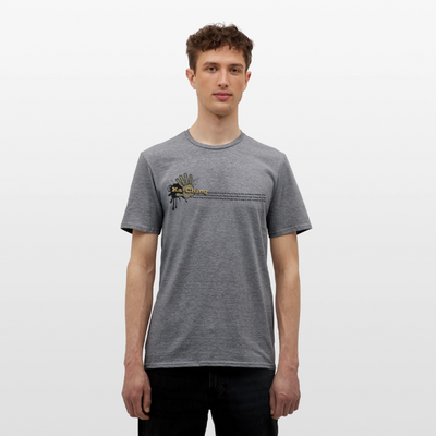 Ka-Ching T-Shirt Ching Gold Logo CHGD-T-02w - graphite heather
