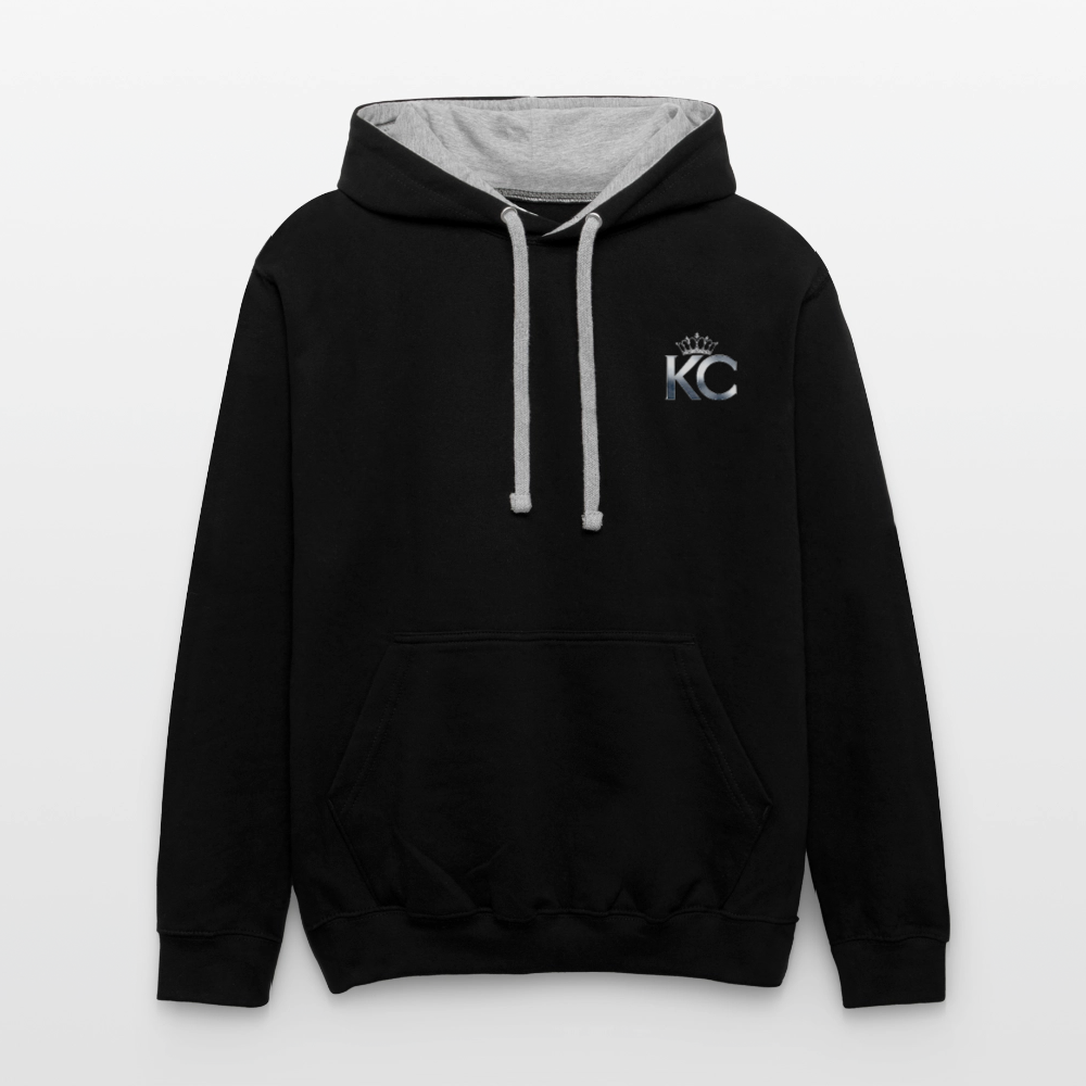 Silver Range Barclays bank Robɓery 1970 Hoodie limited edition - black/heather grey