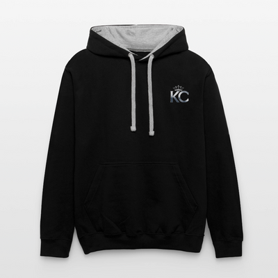 Silver Range Barclays bank Robɓery 1970 Hoodie limited edition - black/heather grey