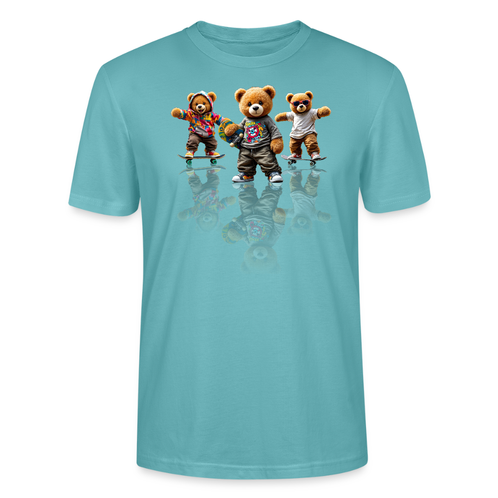 skateboarding Teds Tee - pastel turquoise