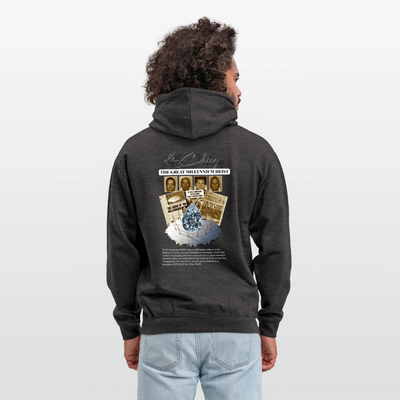 Diamond Range Unisex Hoodie limited editions design 1 - charcoal grey