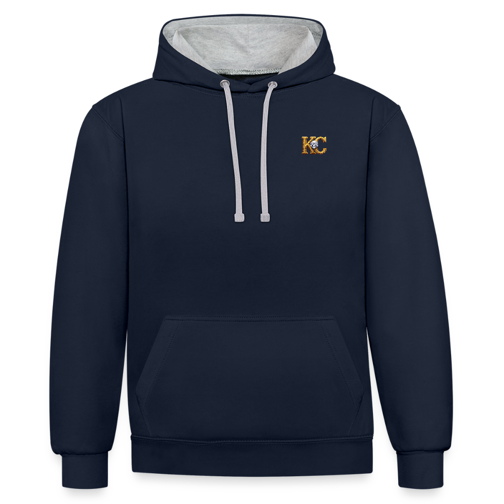 Diamond Range Millenium Heist 2000 Hoodie limited edition - navy/heather grey