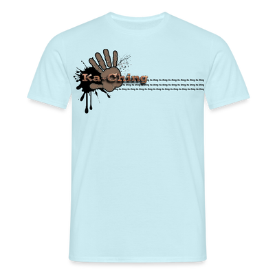 Unisex T-Shirt Ching Bronze Logo CHBZ-T-04w - sky