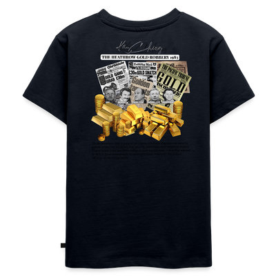 Teddies zombie mummy Halloween Tee - navy