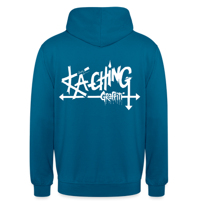 Minimal Range Unisex Hoodie limited Ka-Ching ⁶design - deep sea blue 