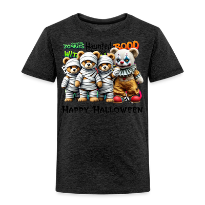 Teddies clown Tee - charcoal grey