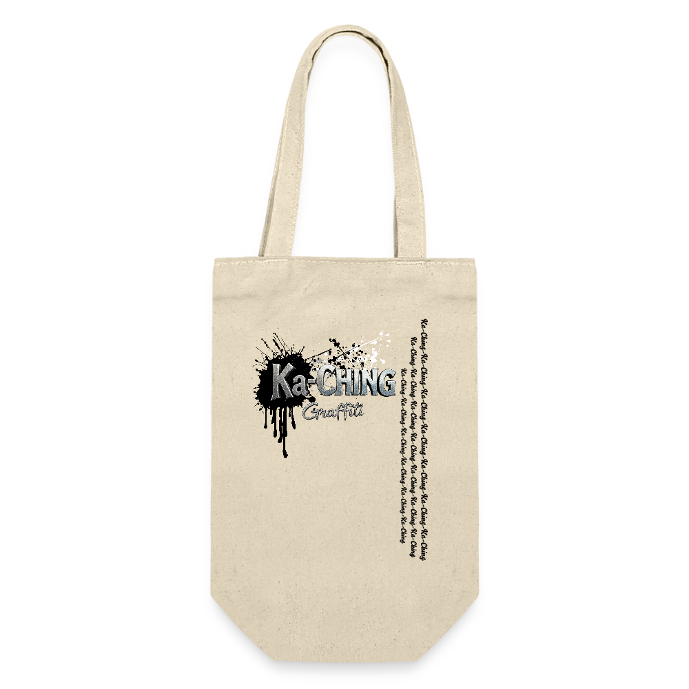 Ka-Ching Gift Bag for Bottles (silver) - nature