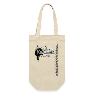 Ka-Ching Gift Bag for Bottles (silver) - nature