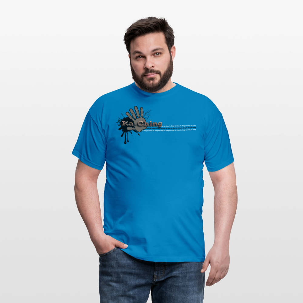 Unisex T-Shirt Ching Bronze Logo CHBZ-T-04c - royal blue