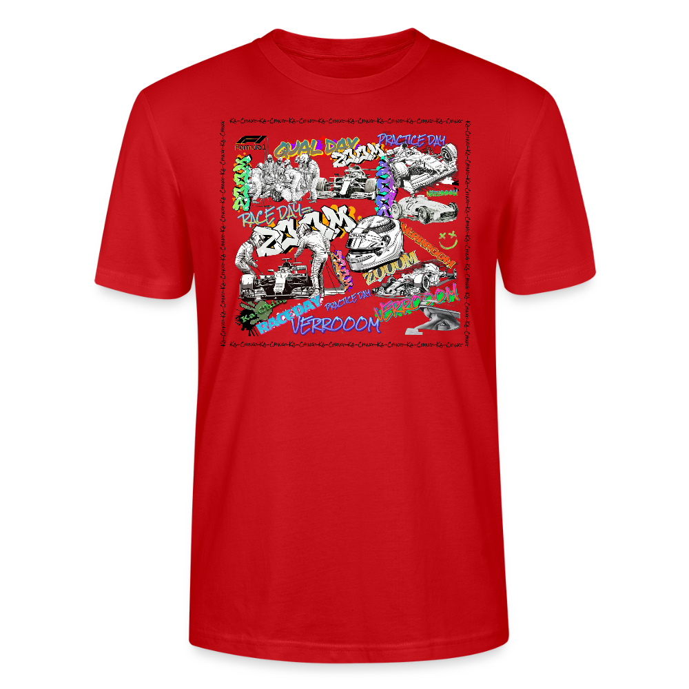 Unisex T-Shirt Graffiti F1 - red