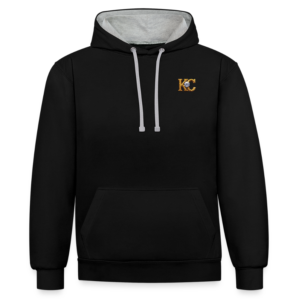 Diamond Range The Great Diamond Hoax 1872 Hoodie limited edition - black/heather grey