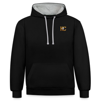 Diamond Range The Great Diamond Hoax 1872 Hoodie limited edition - black/heather grey