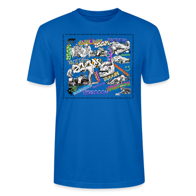 Unisex T-Shirt Graffiti F1 - peacock-blue