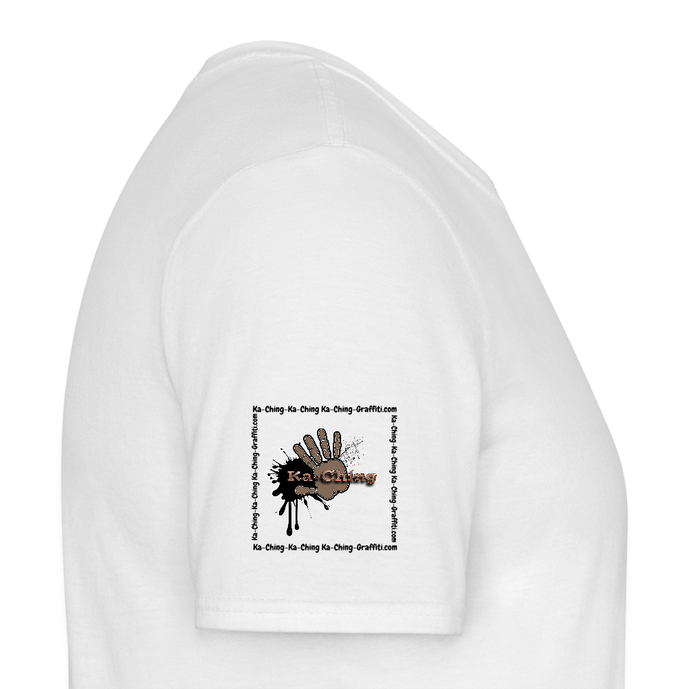 Unisex T-Shirt Ching Bronze Logo CHBZ-T-04w - white