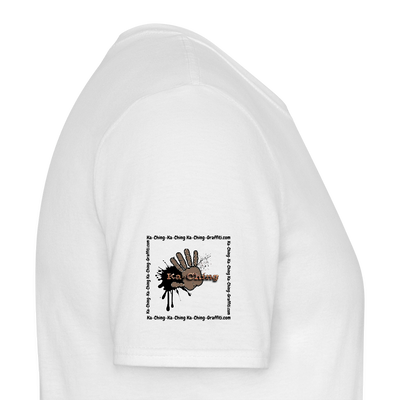 Unisex T-Shirt Ching Bronze Logo CHBZ-T-04w - white