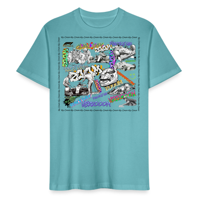 Unisex T-Shirt Graffiti F1 - pastel turquoise