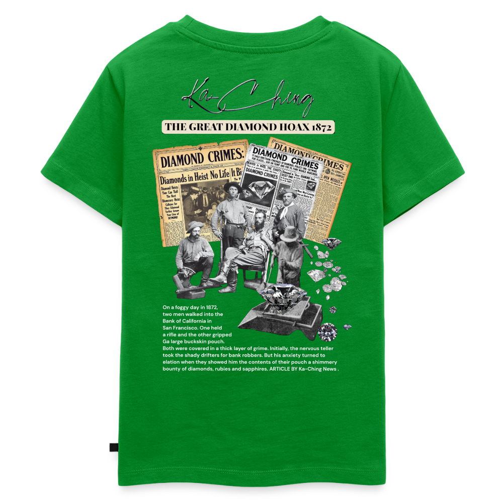Diamond Range The Great Hoax 1872 Tee limited edition - green